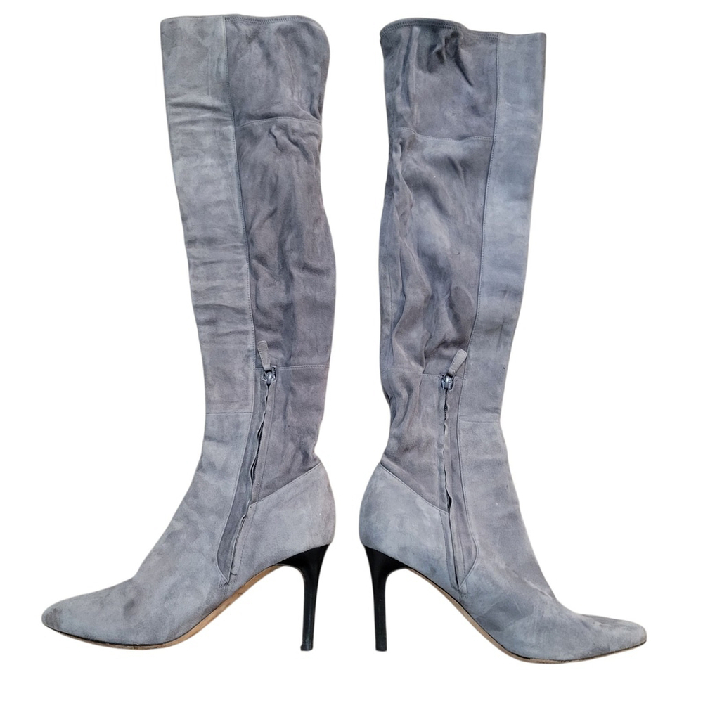 Cole Haan Marina Over-The-knee Suede Gray Boots Women's Size 9B Style D44724